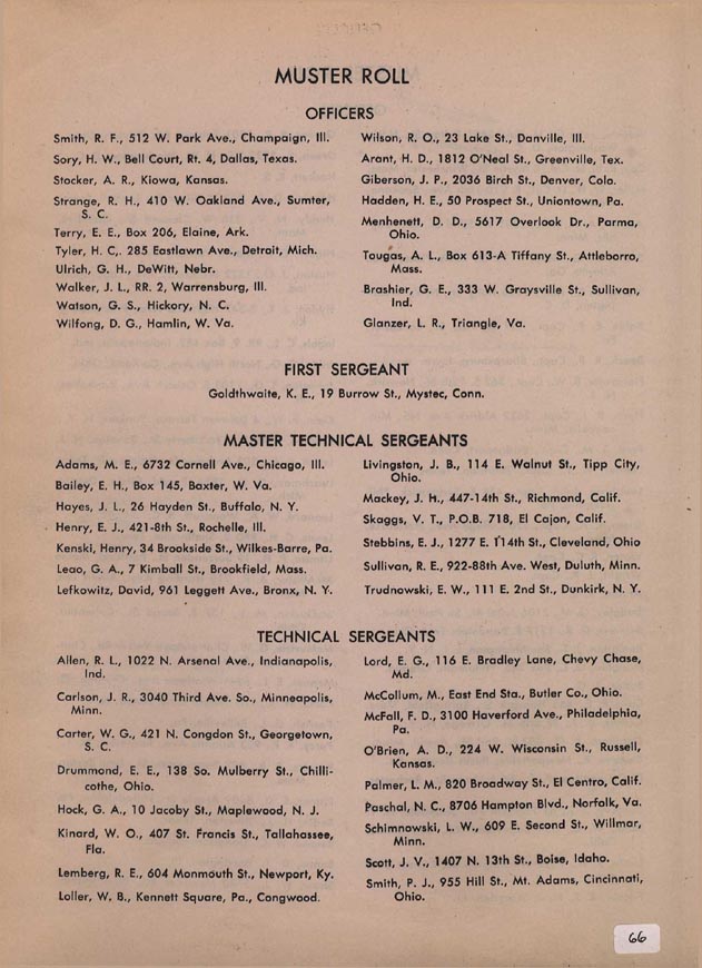 Muster Roll